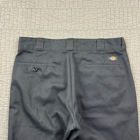 Dickies 874 Pants Men 34x29 (32x28) Black Relaxed Fit Workwear Skater Chino Y2K - Picture 4 of 9